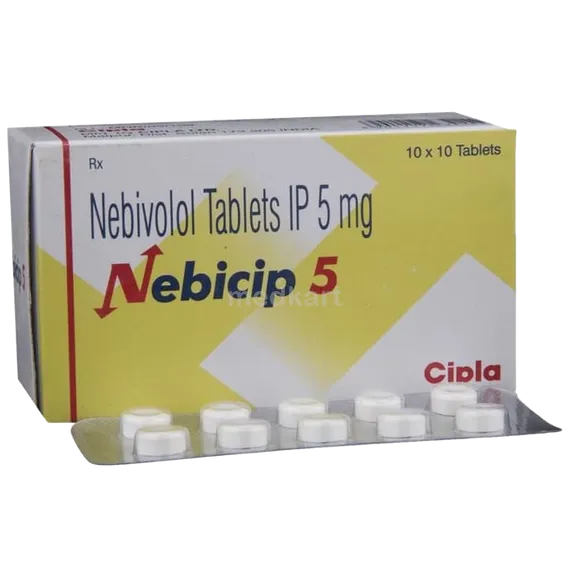 nebicip 5mg tablet 10's